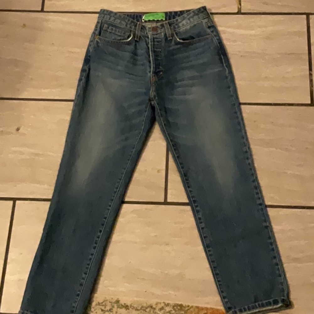 NEW Sandrine Rose x Free People size 26 Straight Fit High Rise Jeans - Picture 3 of 10